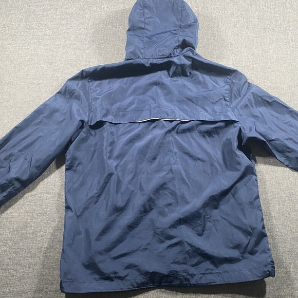 Nascar Stormtech Full-Zip Windbreaker Jacket Mens Medium‎ Blue Vented Wicking - Picture 2 of 13